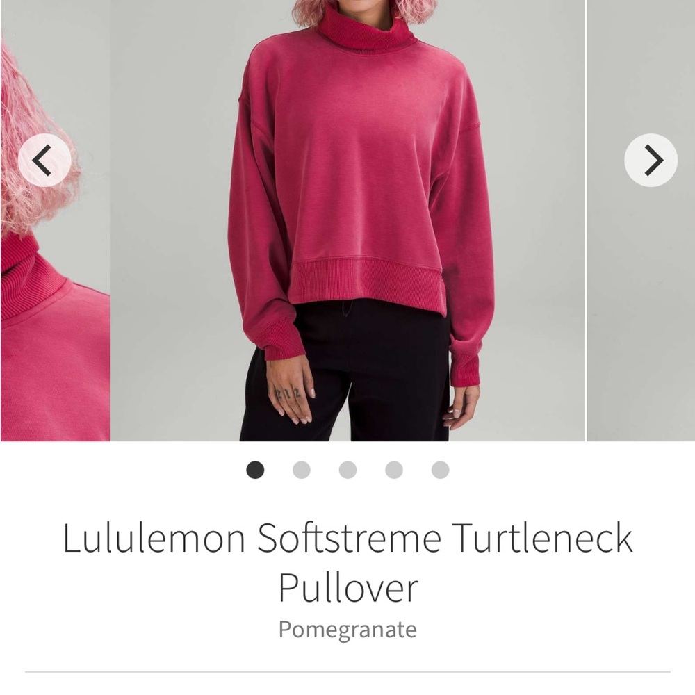 Softstreme Turtleneck Pullover - Pink